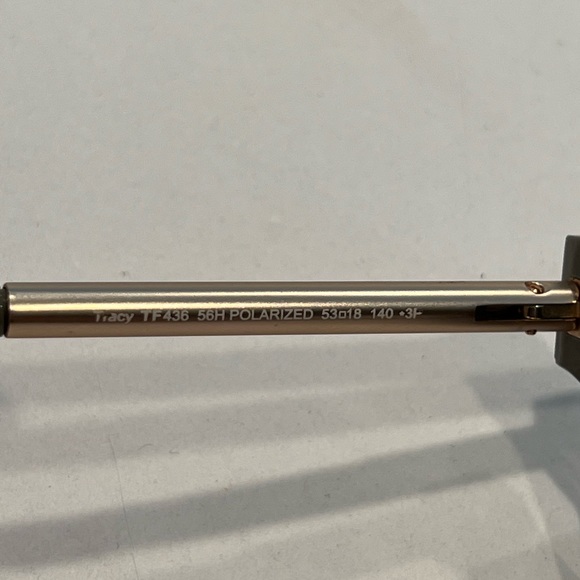 TOM FORD NWT Tracy Havana Brown Gradient Polarized Sunglasses - Picture 8 of 12